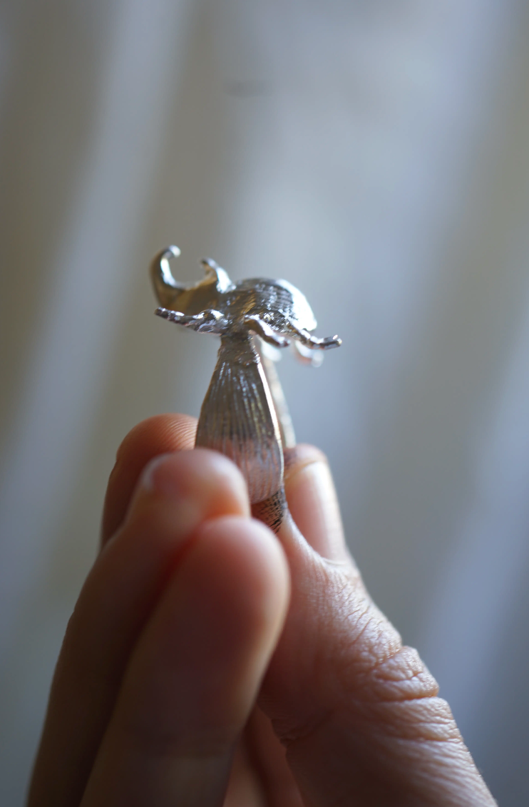 Anillo escarabajo