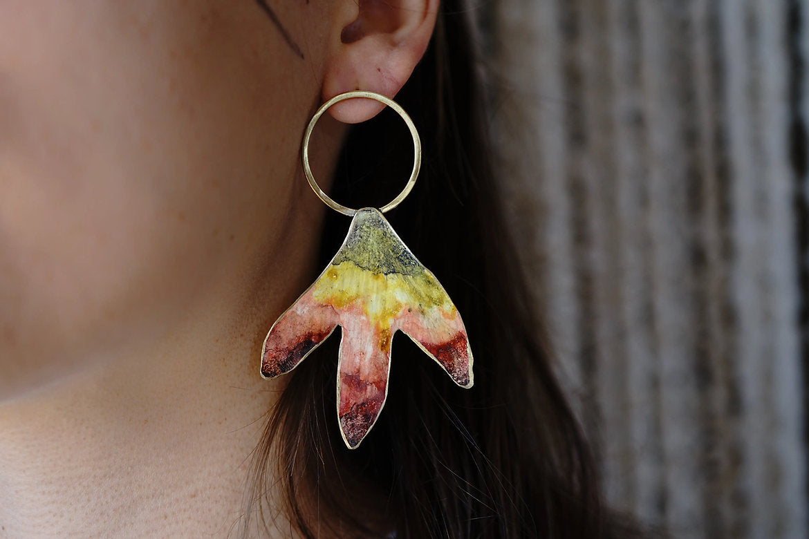 Pendientes pisadas