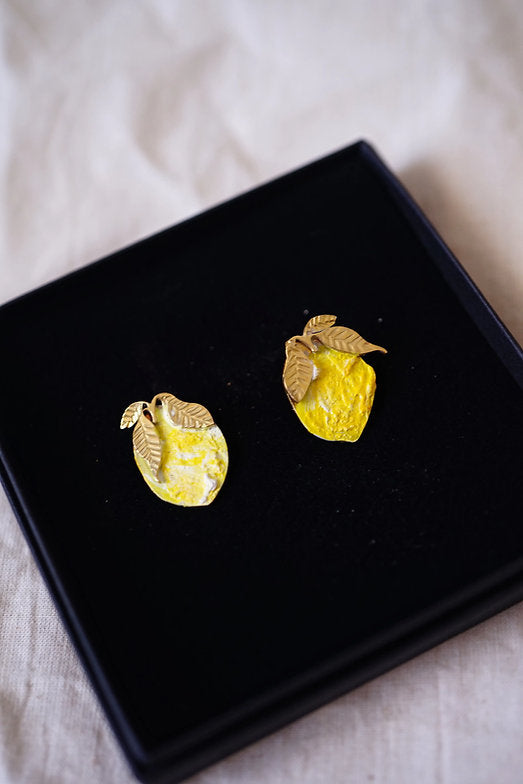 Pendientes limones pequeños