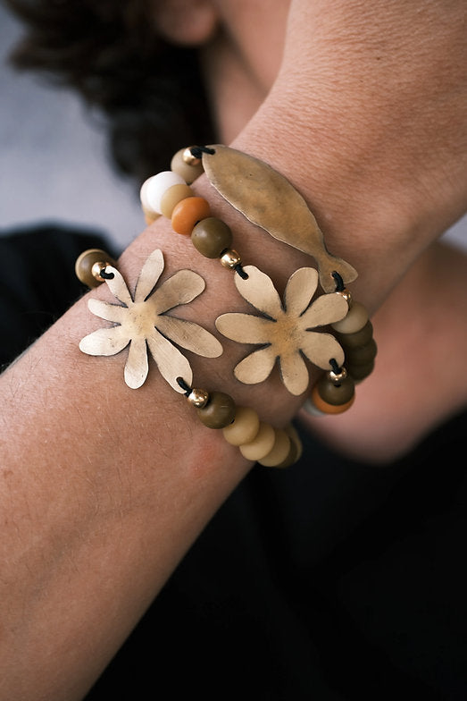 Pulseras gotitas de colores