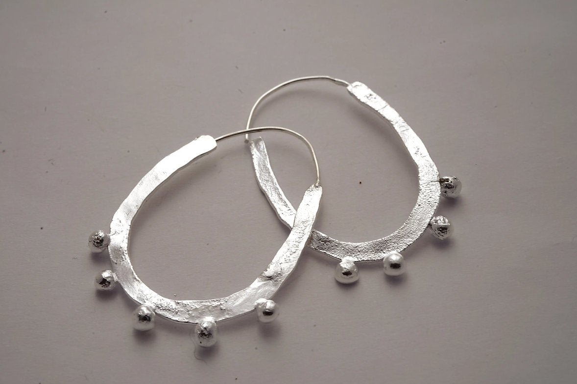 Argollas oval medianas