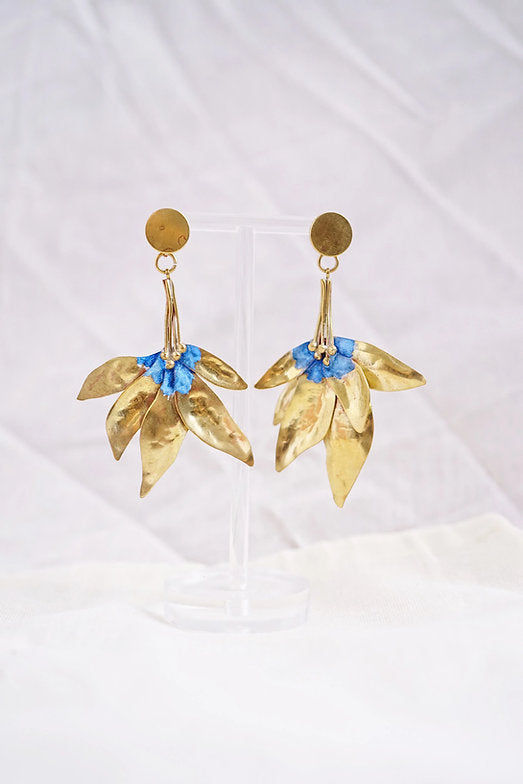 pendientes petalos personalizado