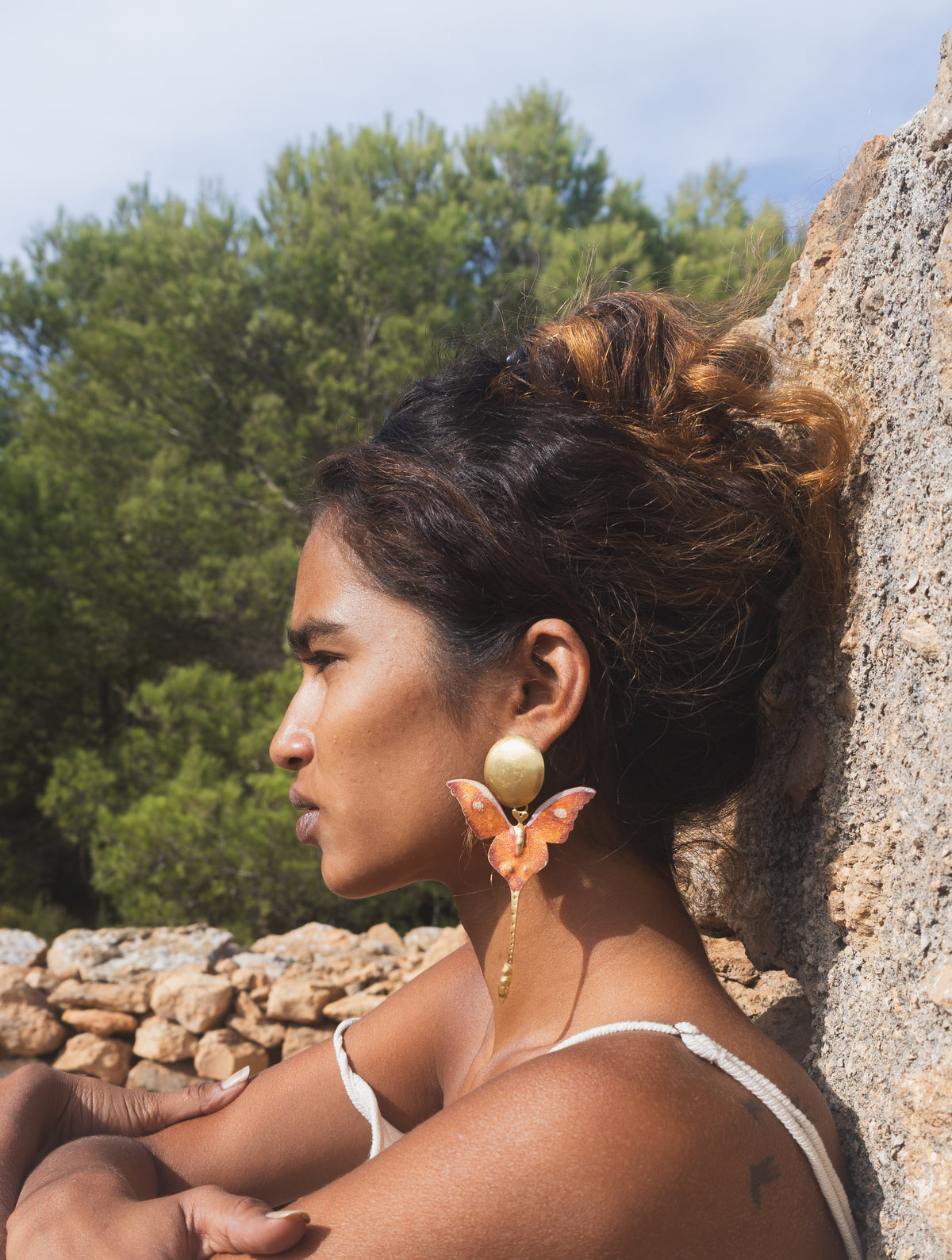 Pendientes polillas