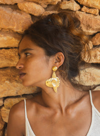 Pendientes pez luna