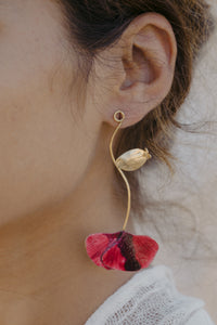 Pendientes Amapolas