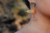 Pendientes Colibrí colgantes