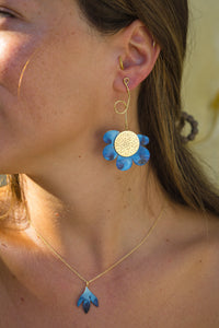 Pendientes flores campestres