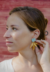 Pendientes Olivo Hojiblanca