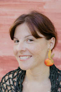 Pendientes mandarina