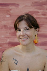Pendientes mandarina