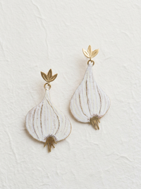Pendientes ajos largos