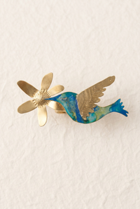 Anillo un colibri indiscreto