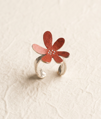 Anillo flor de escorpio