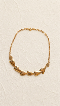 Collier ras-du-cou tissé
