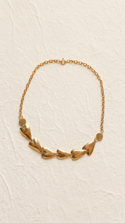 Collier ras-du-cou tissé