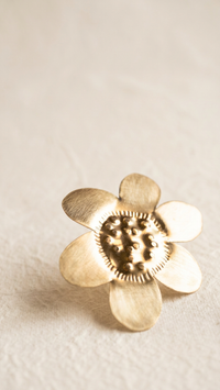 Anillo Flor del paraná