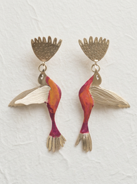 Pendientes Colibrí colgantes