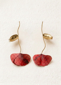 Pendientes Amapolas
