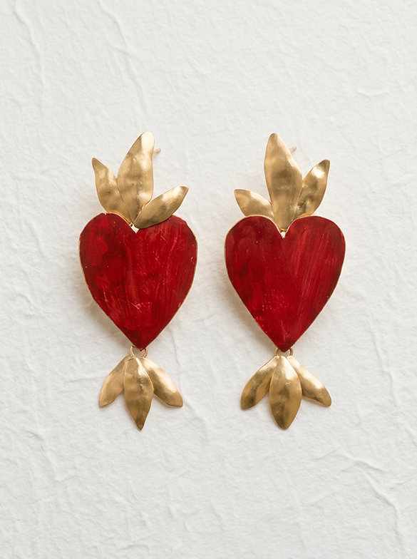 Pendientes milagritos grandes