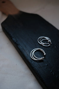 Anillos herradura finos de plata