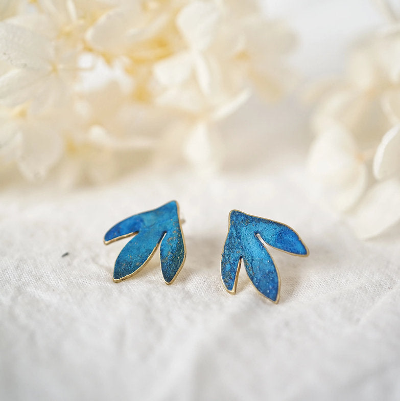 Pendientes pequeños plumajes