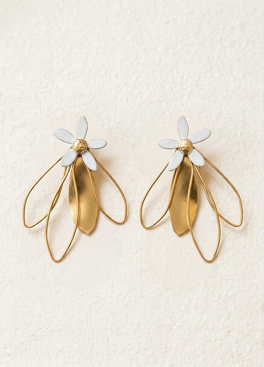 Pendientes jazmin del aire