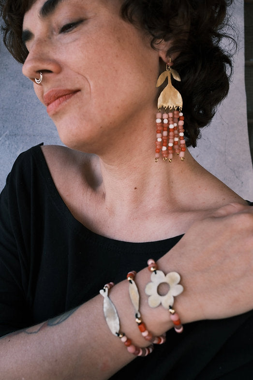 Pulseras gotitas de colores