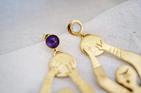 Pendientes yogui Om