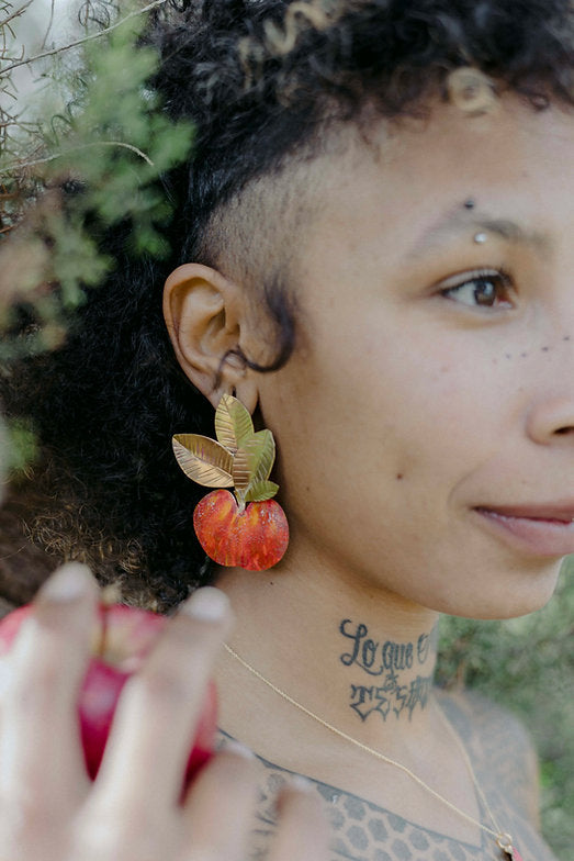 Pendientes Manzanas