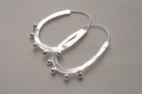 Argollas oval medianas