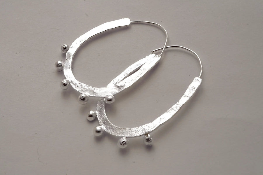 Argollas oval medianas