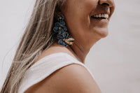 pendientes bignonia y abejorros