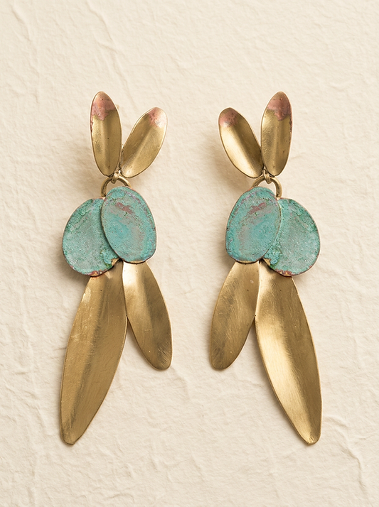 Pendientes Olivo Hojiblanca