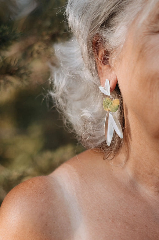 Olive Hojiblanca earrings