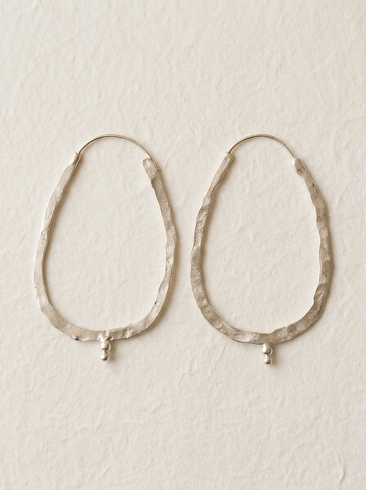 Argollas Oval grandes