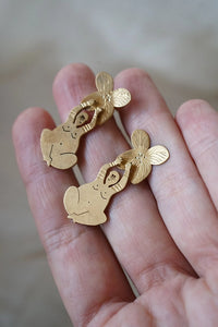Pendientes Mini yoguis