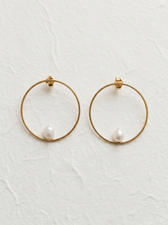 Aros hojas de parra pequeños