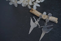 Pendientes bailarinas grandes