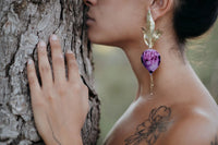 Pendientes Remolachas