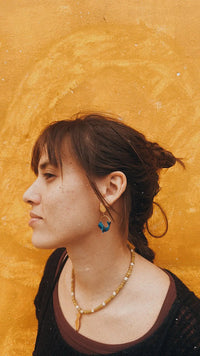 Pendientes pequeñas ballenas