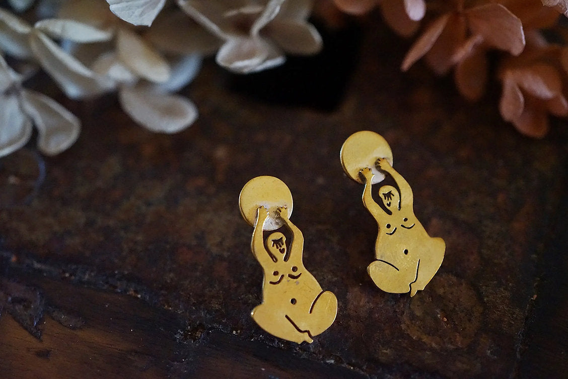 Pendientes Mini yoguis
