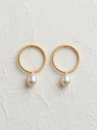 Aros Círculos y perlas