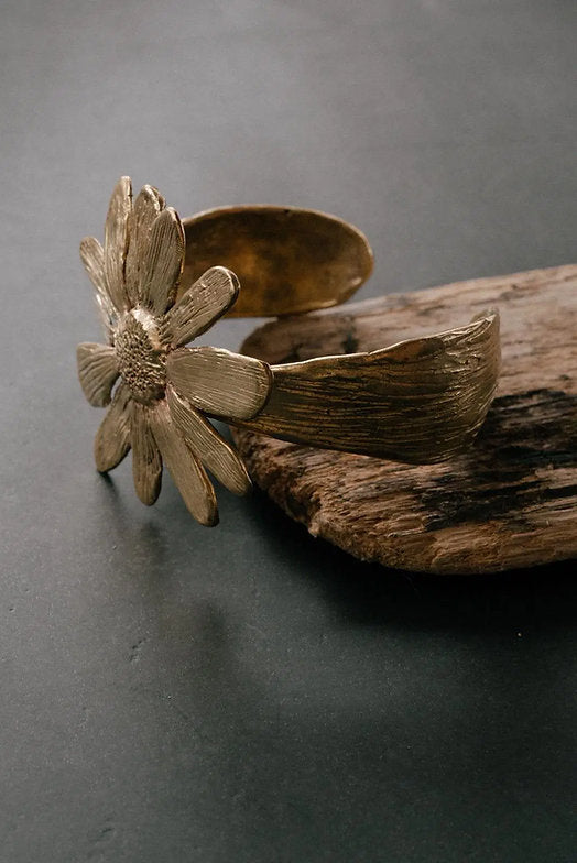 brazalete flor gigante