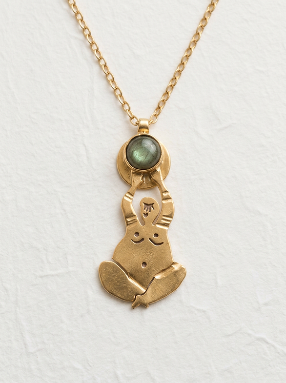 Collar yogui Om