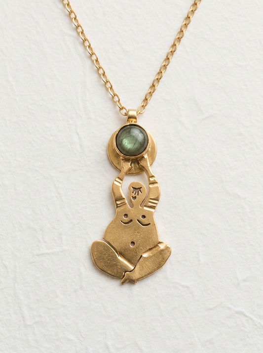 Collar yogui Om