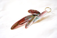 Pendientes hojas de olivo personalizado
