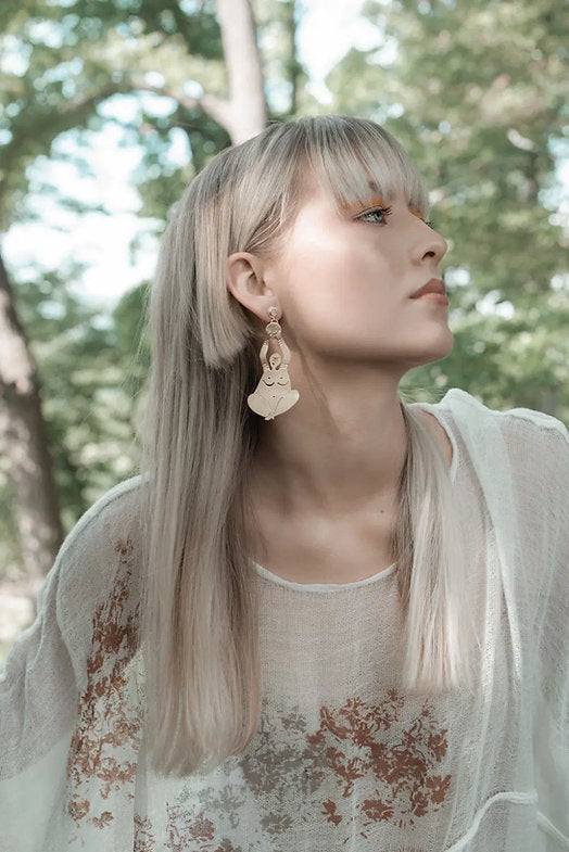 Pendientes yogui Om