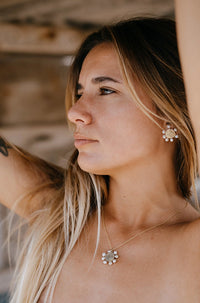 Pendientes las texturas de las flores