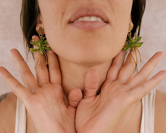 pendientes mantis