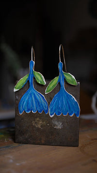 Pendientes Floreado y colorido